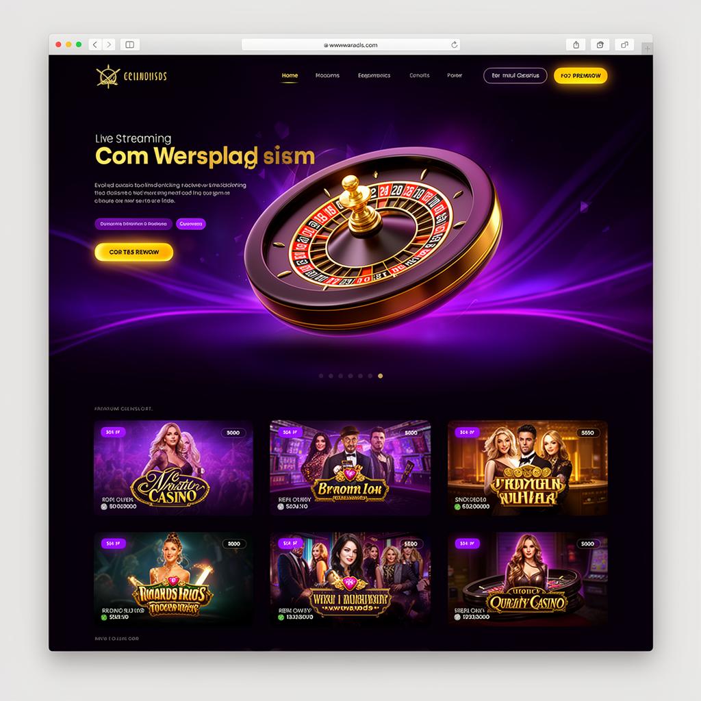 Aperçu site Stream Casino